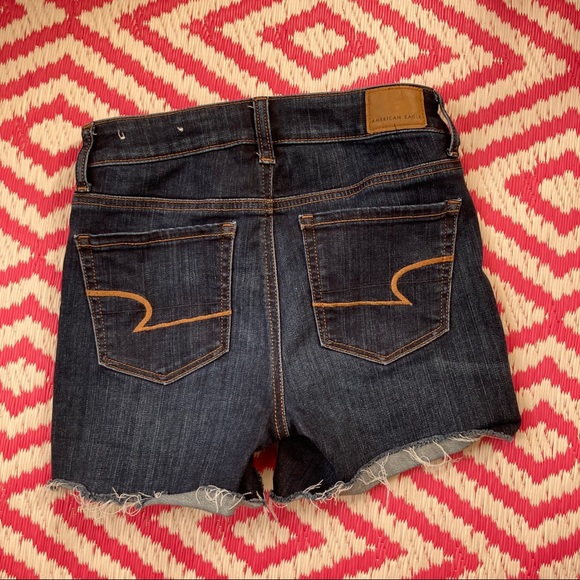 American Eagle Next Level Stretch Hi-Rise Shortie 0 - Picture 2 of 6